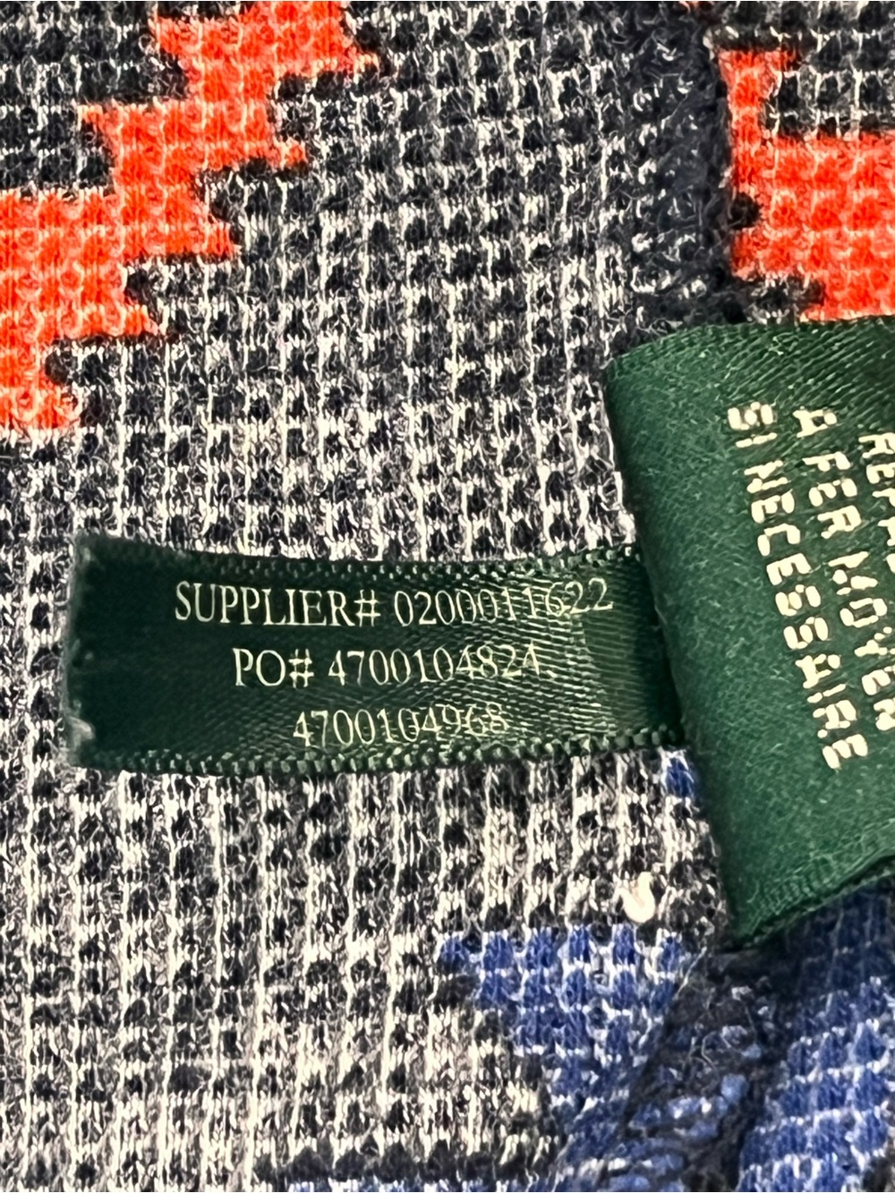 Lauren Ralph Lauren Active Aztec Southwest Zip Jacket PS Black Red Lightweight - Picture 12 of 12